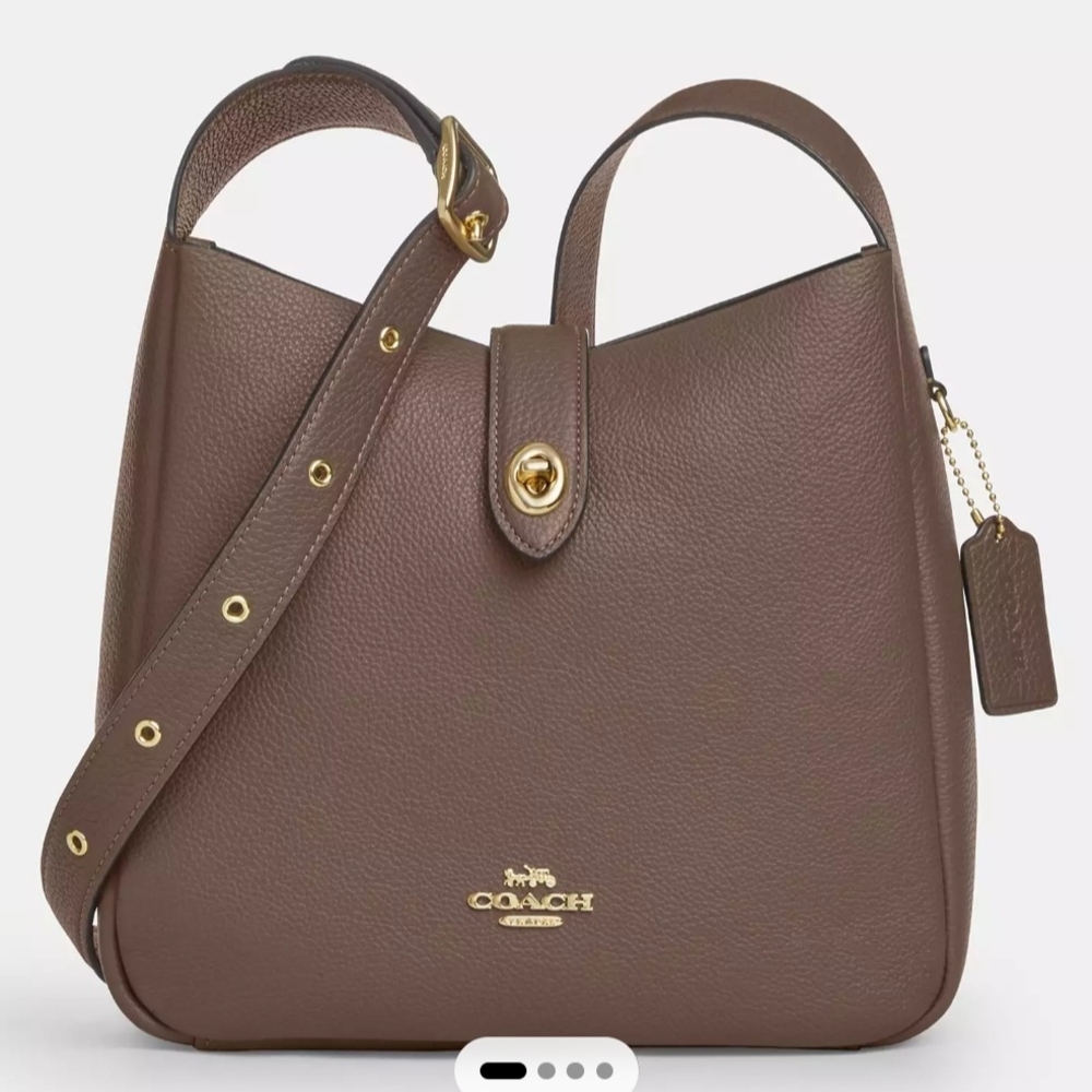 Coach Brown Leather Shoulder Bag